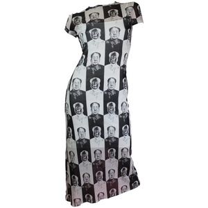 SOLD Vivienne Tam Mao Print dress